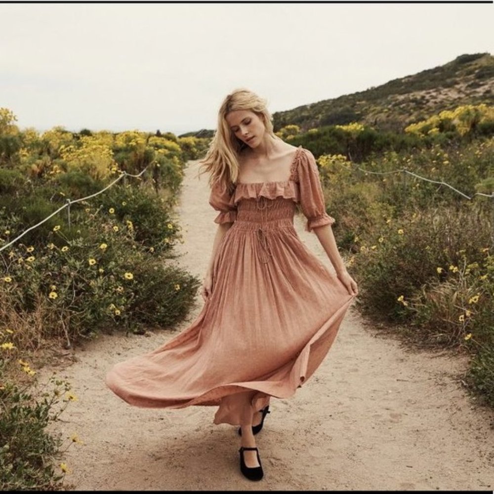 ISO Doen Sol dress in toffee